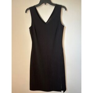 Little‎ Black Dress Sleeveless V Neck Career Cocktail Party Dress Size SMALL